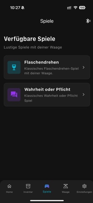 Cocktail-Spiele und interaktive Features